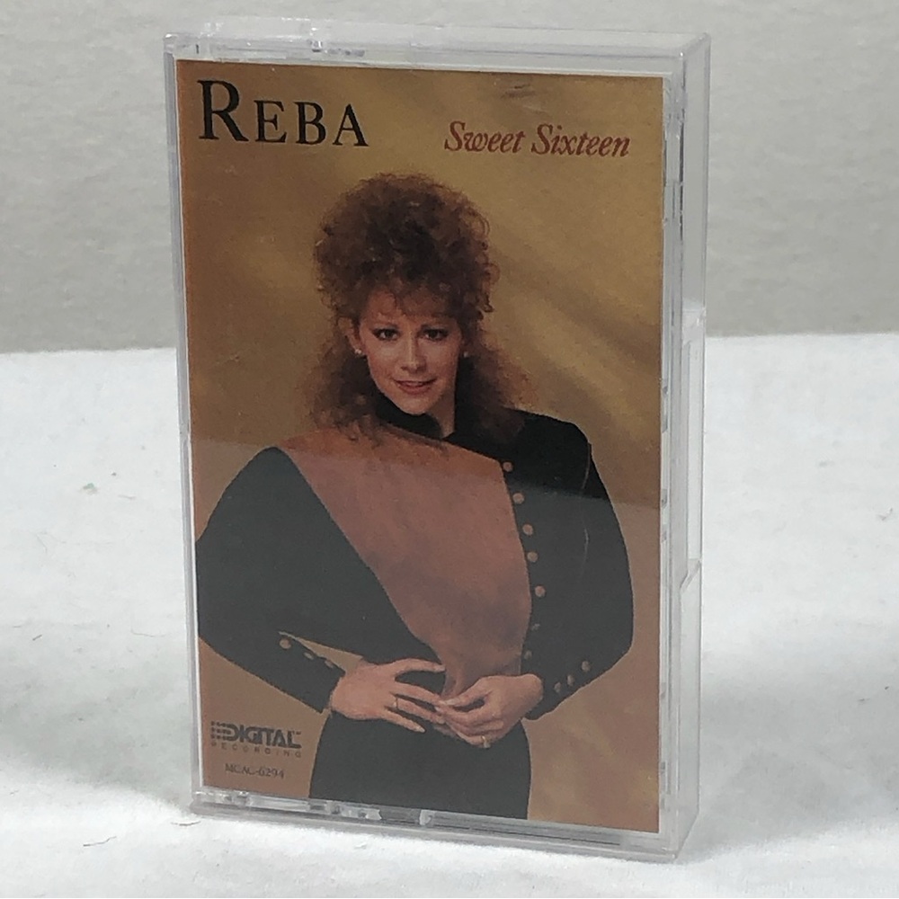Reba McEntire - Sweet Sixteen Cassette Tape (MCA, 1989)